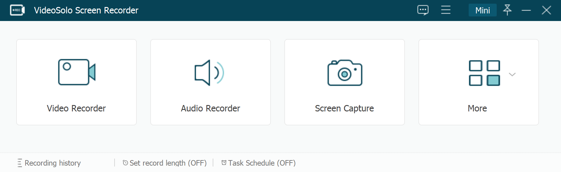 VideoSolo Screen Recorder – Simplify the Recording Work on Computer
