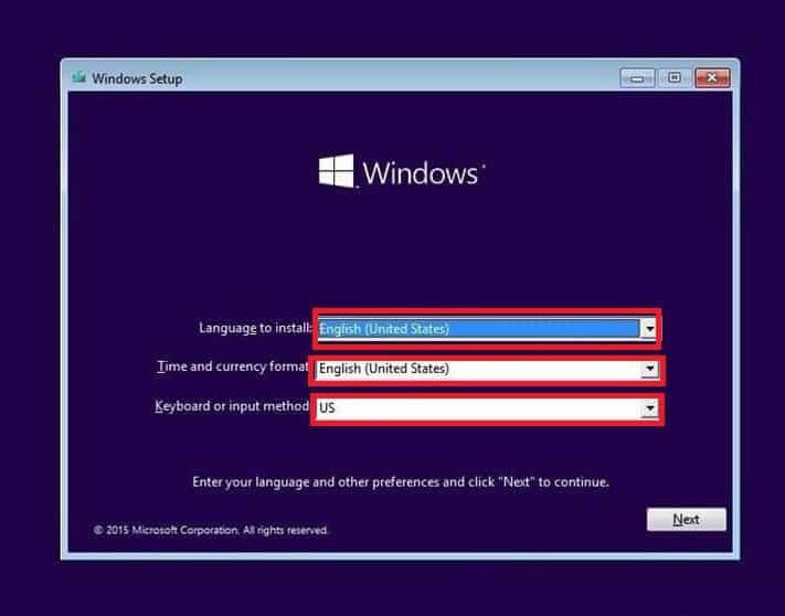 Download and Install Windows 10 Home Single Language