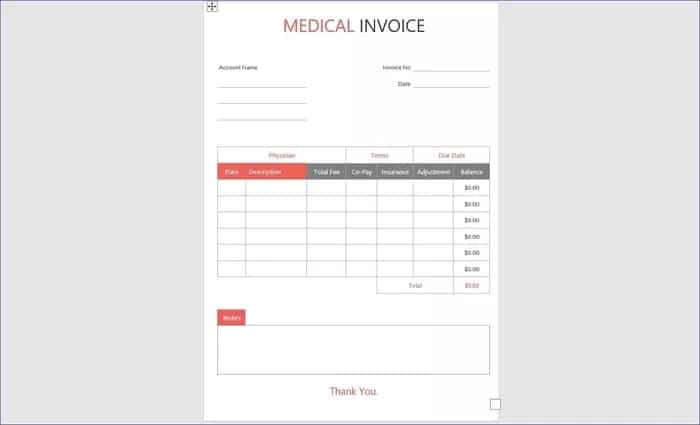 Best Microsoft Word Templates to Create Payment Invoice