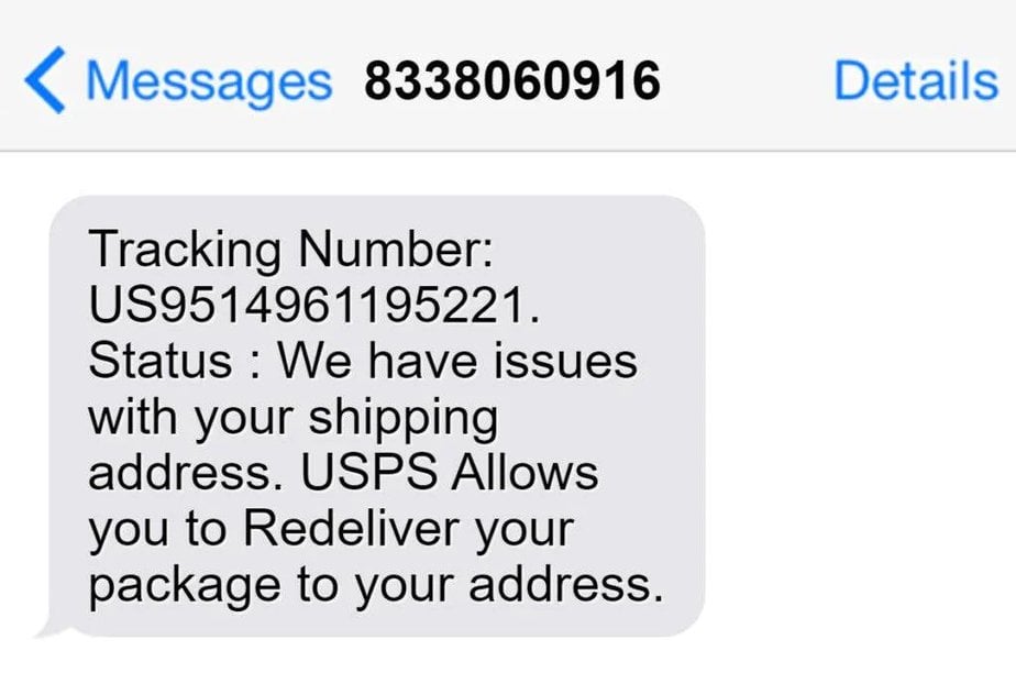 Don’t Fall For This US9514961195221 USPS Text Message Scam