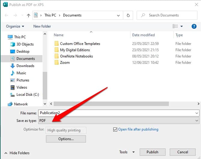 Best Ways To Convert a Microsoft Publisher File to PDF