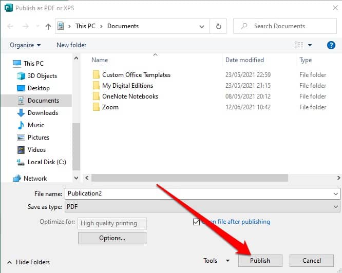 Best Ways To Convert a Microsoft Publisher File to PDF