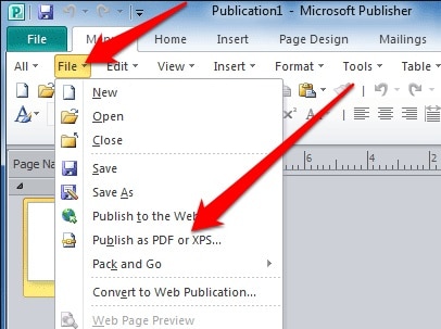 Best Ways To Convert a Microsoft Publisher File to PDF