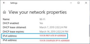 How to Find Your Public And Private IP Address in Windows 10