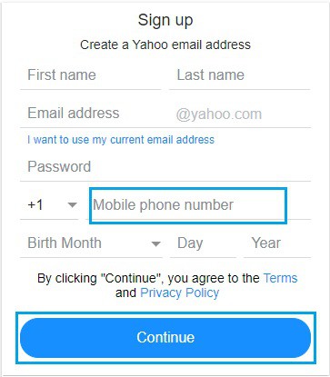How to Create Yahoo Email Account Without Phone Number