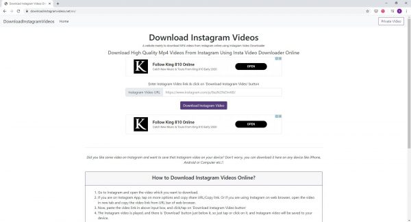 How to Download Instagram Videos on Windows PC