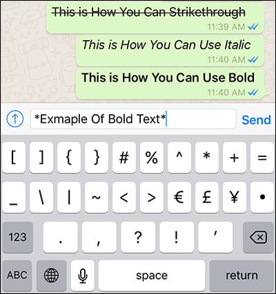 How to Change Fonts in WhatsApp Chats