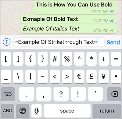 How to Change Fonts in WhatsApp Chats
