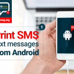 Print SMS messages from Android with SMS EasyReader&Printer