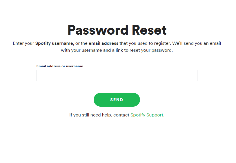 How to Change Spotify Password and Reset it